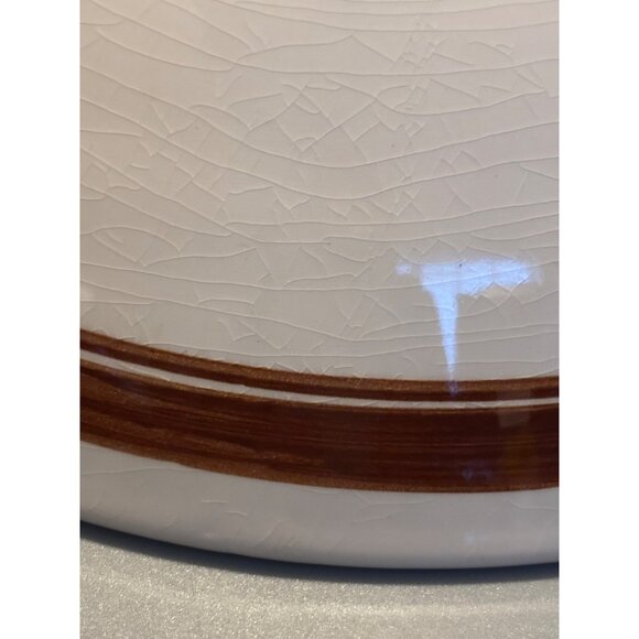 Vintage Nasco Mountain Woodland 11" Round Fruit / Serving Bowl - Picture 4 of 11